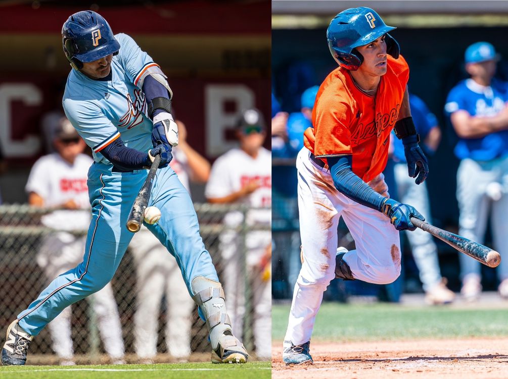 Sophomore Mike Jones hit two home runs, which included a grand slam as he and freshman Adriel Figueroa-Brito each finished with five RBIs as the Aztecs Baseball team scored 16 unanswered runs to beat Mesa Community College 16-6 in six innings. The Aztecs are 23-23 overall and 15-18 in ACCAC conference play. Photos by Gilbert Alcaraz