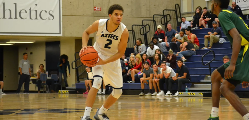 Volk Nets 22 but Aztecs Men's Basketball Fall at Eastern Arizona