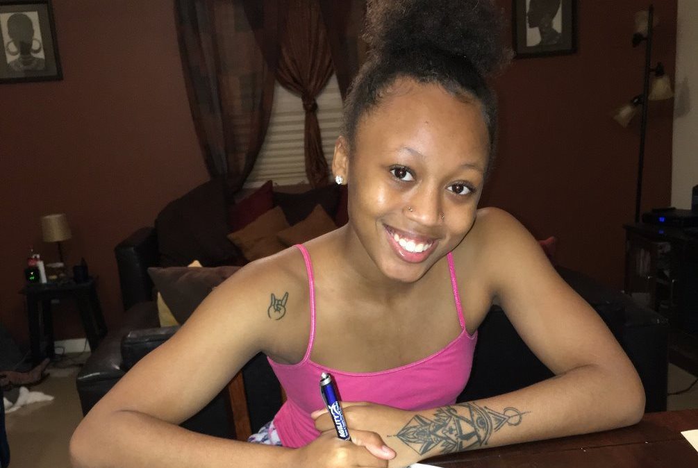 Dejanae Wilmore (Tucson Magnet HS), a sprinter, signed her letter of intent to compete for the Aztecs track & field team. Wilmore spent the 2020 season at Easter New Mexico University, where she set two personal-records in the 60 meters (8.05 seconds) and the 200 meters (27. 19) during the Indoor season. Photo courtesy of Dejanae Wilmore
